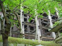 Киото: Сложная конструкция храма чистой воды